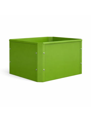 VCM  Metall Beet Pflanzkasten Blumentopf 50x40 Balora M in Grün