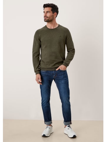 s.Oliver Pullover langarm in Olive