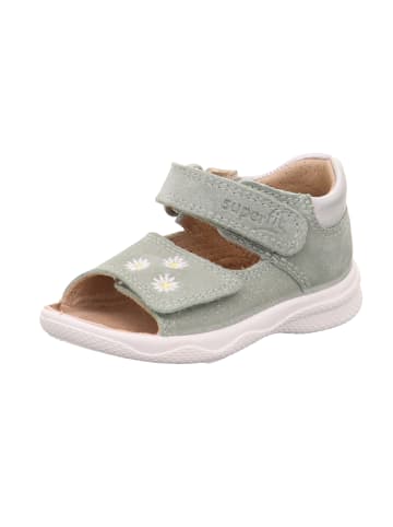 superfit Lauflernsandale POLLY in Hellgrün/Silber