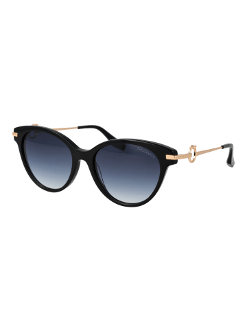Trussardi Frauen Sonnenbrille Schmetterling Schwarz