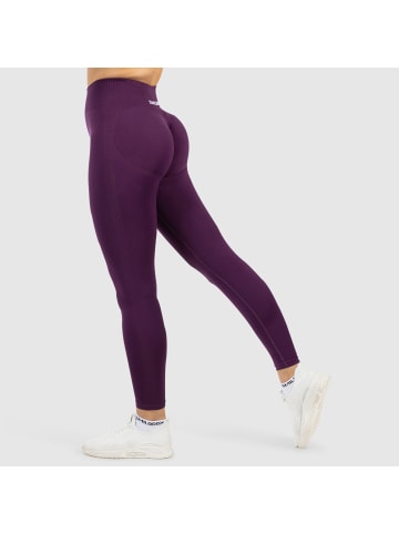 SMILODOX Leggings Cetrina Scrunch in Dunkel Lila