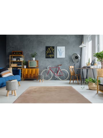 Hochflor Teppich Robert 125 in Creme