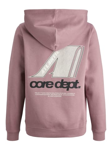 JACK & JONES Junior Kapuzensweatshirt JCOTIER PRINT SWEAT HOOD JNR in grape shake