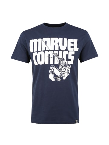 Recovered T-Shirt Marvel Comics Spidey Navy in blau-schwarz