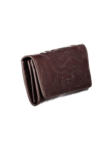 Desigual Braun Damen Portemonnaie aus Polyurethan