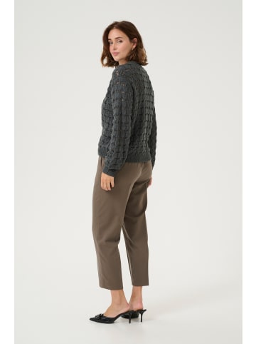 Kaffe Strickpullover KAelena Regular fit in Black Oyster