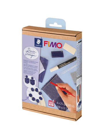 Staedtler Modelliermasse Set Fimo Htc denim design