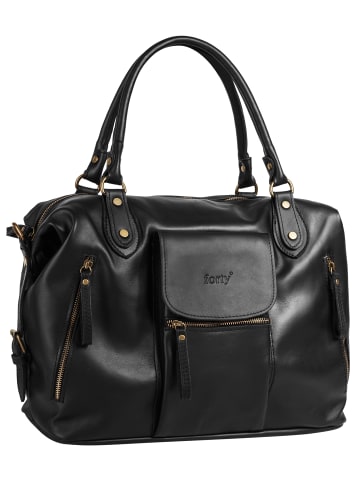 Forty degrees Shopper in schwarz