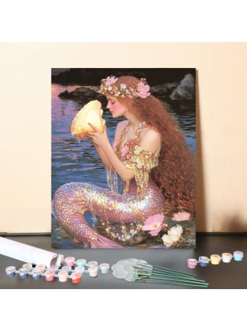 ARTNANAS DIY Malen nach Zahlen Set-"Meereslicht" 