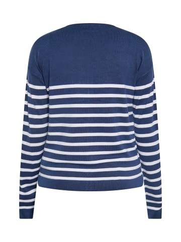 SANIKA Damen Cardigan in MARINE WEISS
