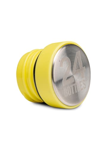24Bottles Urban Lid Trinkflaschenverschluss light yellow