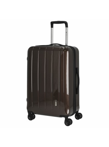Check.In London 2.0 - 4-Rollen-Trolley 67 cm (orange) in carbon champagner