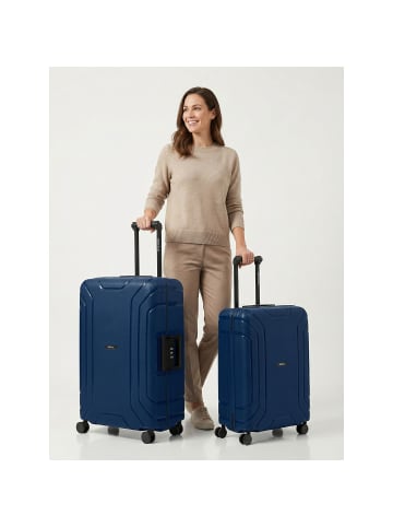 Redolz Essentials 15 4-Rollen Kofferset M+L mit Dreipunktverschluss navy blue