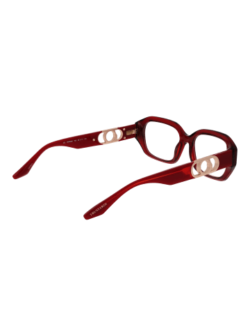 Trussardi Optische Fassungen Rechtwinklig Rot