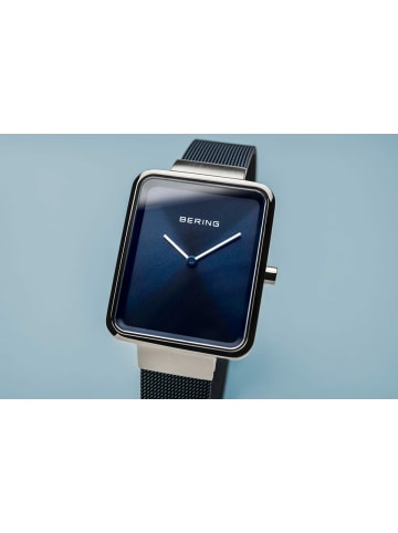 Bering Analoguhr für Damen in blau