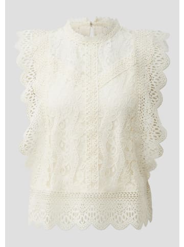 QS Bluse in 0200_creme