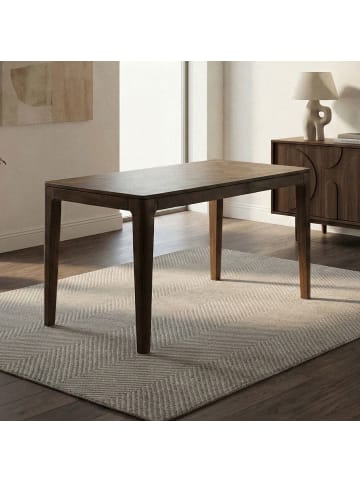 FineBuy Esstisch in Braun / Mango / 120x60x76