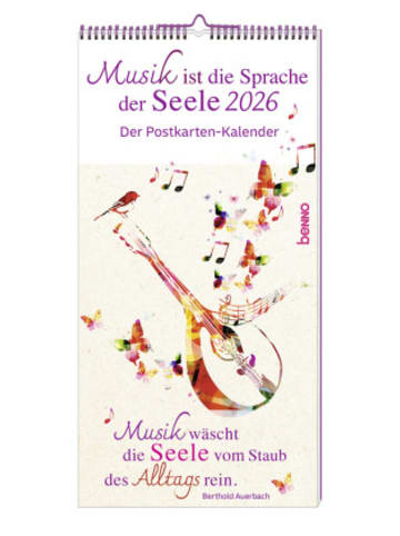 St. Benno Kalender - Musik ist die Sprache der Seele 2026