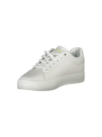 Calvin Klein Weiße Leder-Sneaker
