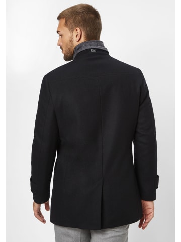S4 JACKETS Wollmantel George in black