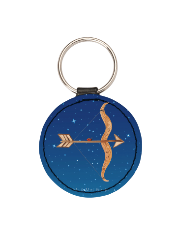 Mr. & Mrs. Panda mini schlüsselanhänger Sternzeichen Schütze ohn... in Sternenhimmel Blau