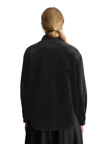 Marc O'Polo DENIM Cordbluse relaxed in Schwarz