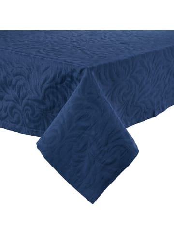 Erwin Müller Jacquard, Baumwollmischung Tischdecke Cadiz in blau