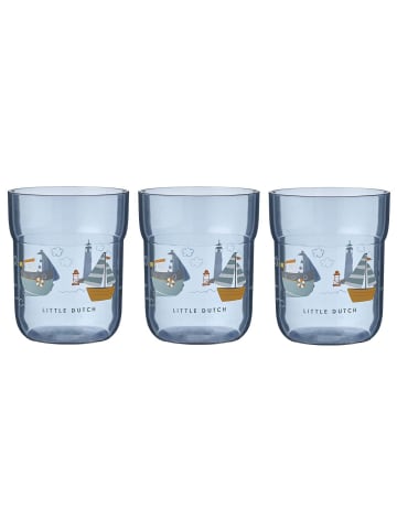 Mepal 3er Set Kinder-Trinkgläser Mio 250 ml in Sailors Bay