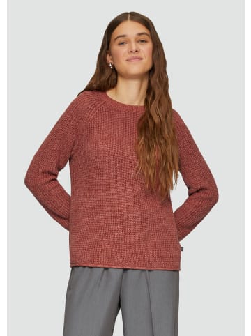 QS Strickpullover langarm in Rot