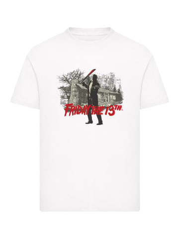 F4NT4STIC T-Shirt Friday the 13th in weiß