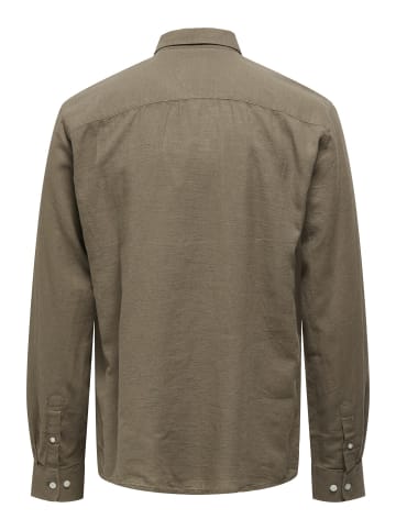 ONLY & SONS Hemd in Fossil