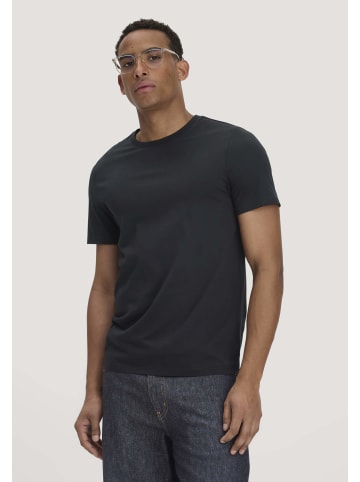 Hessnatur Hessnatur T-Shirt Regular aus Regenerative Organic Cotton (ROC) in schwarz