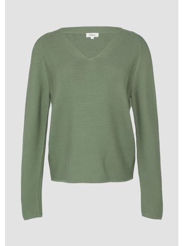 s.Oliver Strickpullover in 7369_salbeigrün