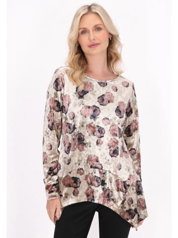 Usha Women Blouse in beige multicolor