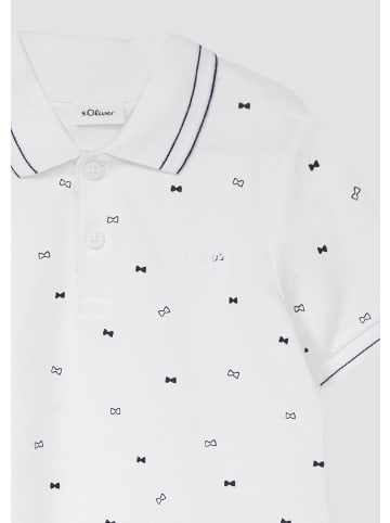s.Oliver Polo-Shirt in 01A1_weiß