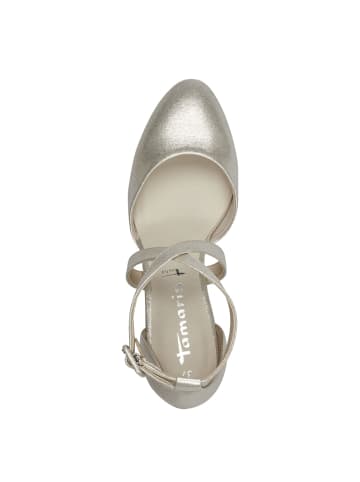 Tamaris Riemchenpumps in Beige