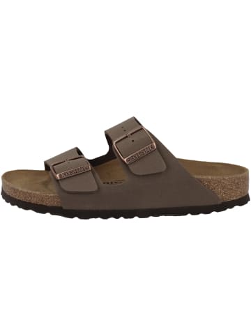 Birkenstock Sandale Arizona Birko-Flor Nubuk schmal in braun