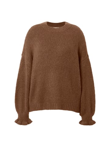 Studio Untold Pullover in kakaobraun