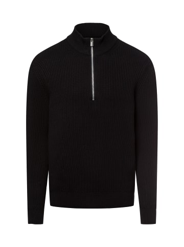 Nils Sundström Strickpullover in schwarz - 0003