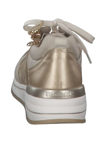 remonte Schnürschuhe in pebble/muschel/lightgold/perlc
