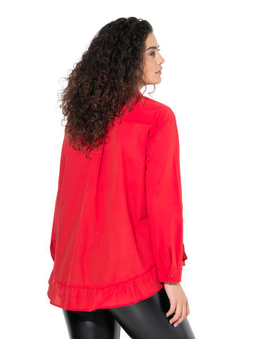 Ulla Popken Hemdbluse in lychee