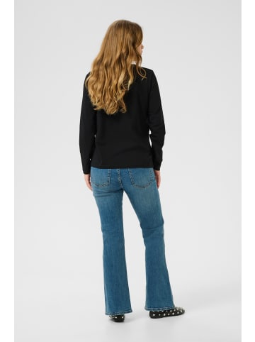 CULTURE Langarm-Shirt CUbase Relaxed fit in Black