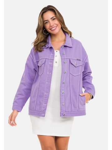 Cipo & Baxx Jeansjacke in LILAC