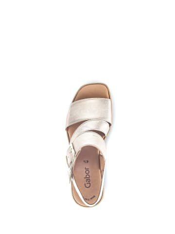 Gabor Fashion Keilsandalette in beige