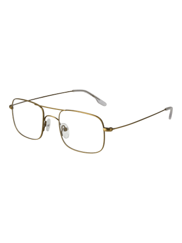 Johnny Loco Unisex Optische Fassungen Rechtwinklig Gold