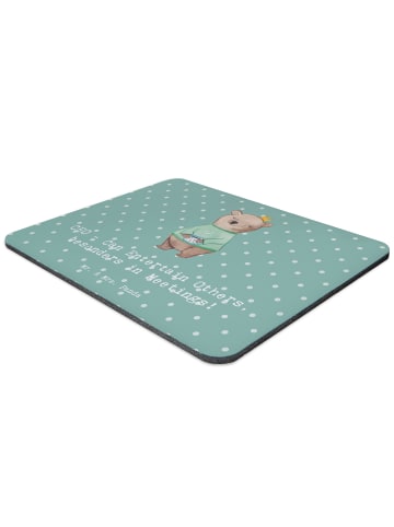Mr. & Mrs. Panda Mousepad ZeichenO Unterhaltungskünstler mit Spruch in Meeresbrise
