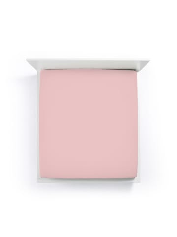 Formesse Spannbettlaken Bella Donna Jersey in Altrosé