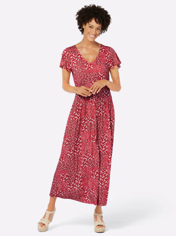 WITT WEIDEN Jerseykleid in erdbeere-champagner-bedruckt