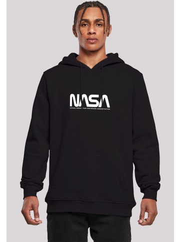 F4NT4STIC Hoodie NASA worm in schwarz