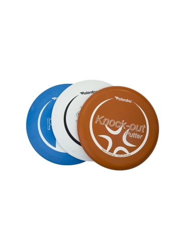 Polardisc 3er-Set: Disc Golf Scheiben in Mehrfarbig